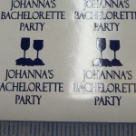 Custom Bachelorette Party Decals