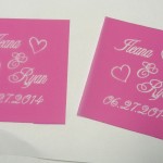 Reusable Glass Etching Stencil