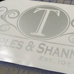 Etched Glass Decal