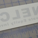Reverse Cut Etched Glass Decal
